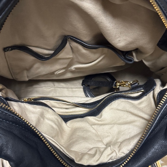 Tory Burch soft black leather satchel - Picture 2 of 5